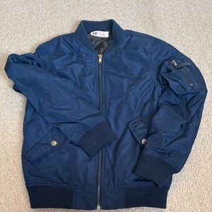 H&M Boy’s Deep Blue Bomber Jacket